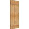 Ekena Millwork Joined Board-n-Batten Shutters, Rough Sawn Western Red Cedar, 21 1/2W x 46H, PR RBJ06S21X046RWR - alternate 5